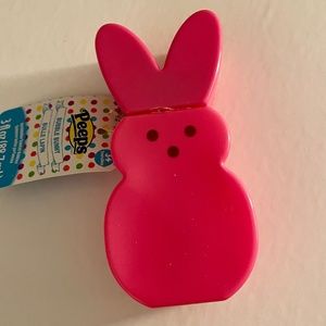 PEEPS Pink Bunny | Blow Bubbles with Wand | Easter Spring Item | Original Tag